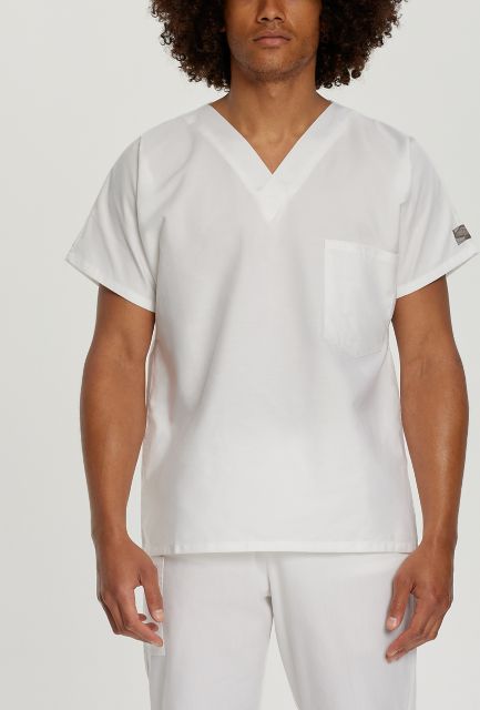Landau Scrub Zone Unisex 1-Pocket V-Neck Scrub Top X-Small