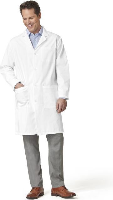 White Lab Coat 41 inch MED